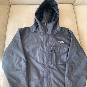 The North Face Men's HyVent Dark Gray Jacket